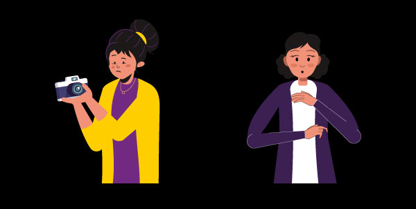 dawayer studio character design 4Swapp mobile app